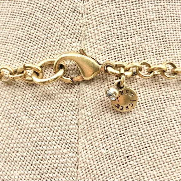 J. Crew White Flower And Crystal Necklace - Picture 11 of 13